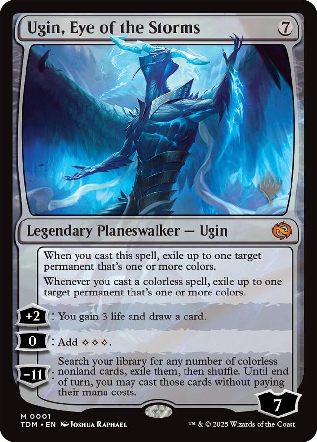 Ugin, Eye of the Storms [Tarkir: Dragonstorm Promos] | Eastridge Sports Cards & Games