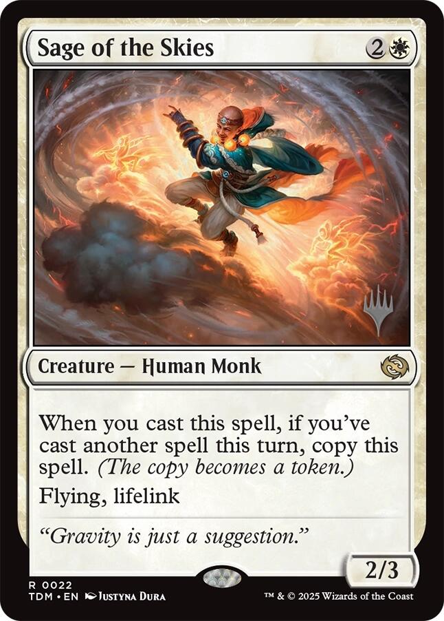 Sage of the Skies [Tarkir: Dragonstorm Promos] | Eastridge Sports Cards & Games