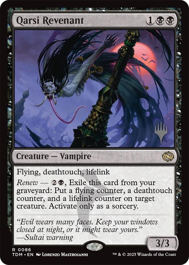 Qarsi Revenant [Tarkir: Dragonstorm Promos] | Eastridge Sports Cards & Games