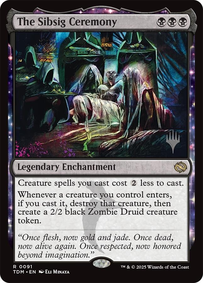 The Sibsig Ceremony [Tarkir: Dragonstorm Promos] | Eastridge Sports Cards & Games