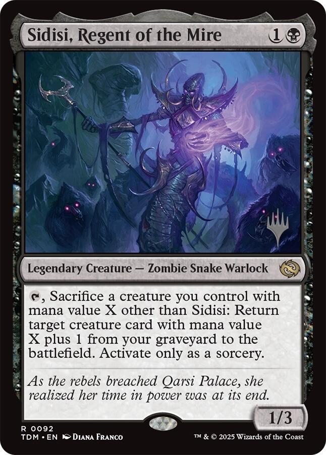 Sidisi, Regent of the Mire [Tarkir: Dragonstorm Promos] | Eastridge Sports Cards & Games