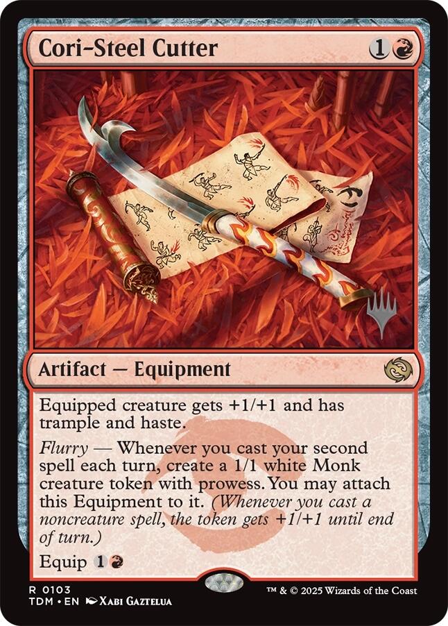 Cori-Steel Cutter [Tarkir: Dragonstorm Promos] | Eastridge Sports Cards & Games