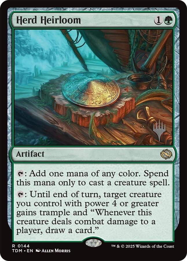 Herd Heirloom [Tarkir: Dragonstorm Promos] | Eastridge Sports Cards & Games