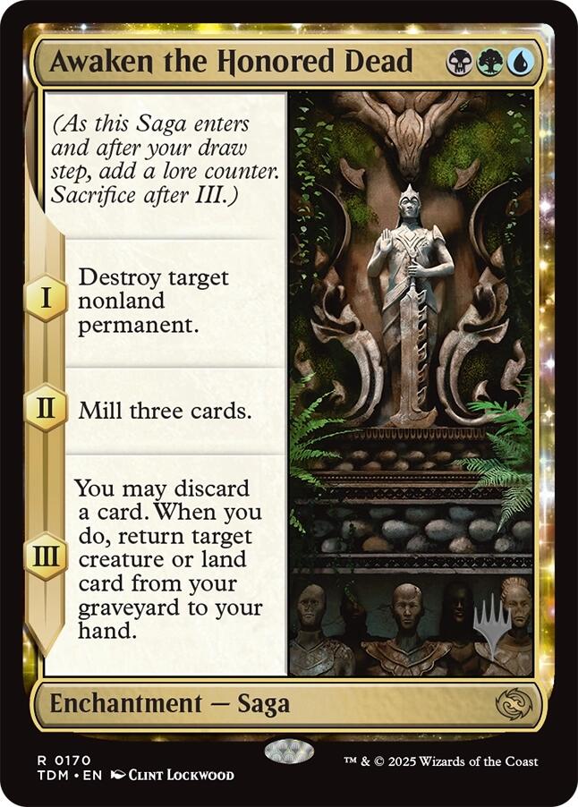 Awaken the Honored Dead [Tarkir: Dragonstorm Promos] | Eastridge Sports Cards & Games
