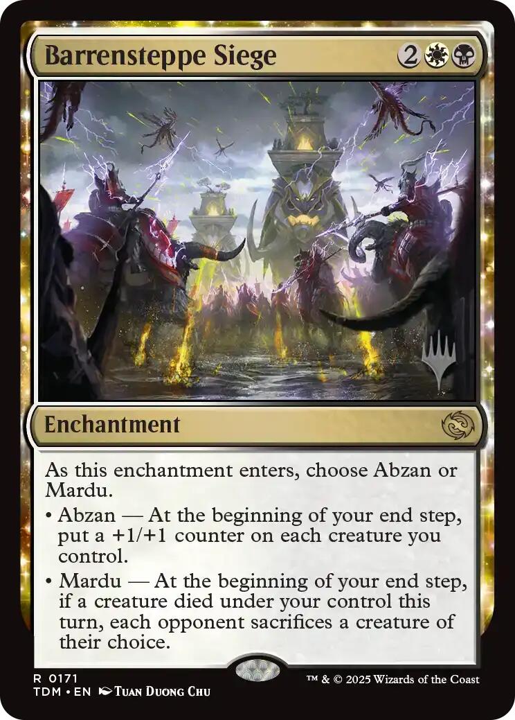 Barrensteppe Siege [Tarkir: Dragonstorm Promos] | Eastridge Sports Cards & Games