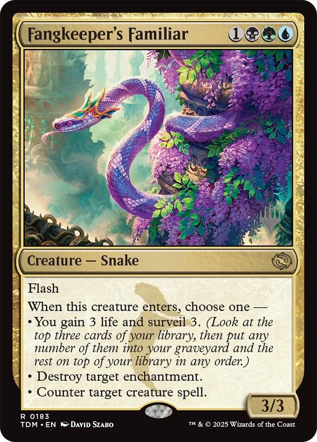 Fangkeeper's Familiar [Tarkir: Dragonstorm Promos] | Eastridge Sports Cards & Games