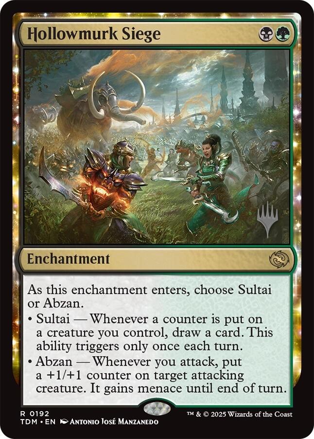 Hollowmurk Siege [Tarkir: Dragonstorm Promos] | Eastridge Sports Cards & Games