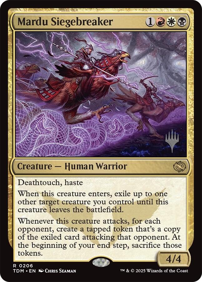 Mardu Siegebreaker [Tarkir: Dragonstorm Promos] | Eastridge Sports Cards & Games