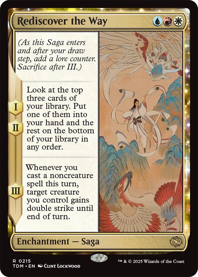 Rediscover the Way [Tarkir: Dragonstorm Promos] | Eastridge Sports Cards & Games