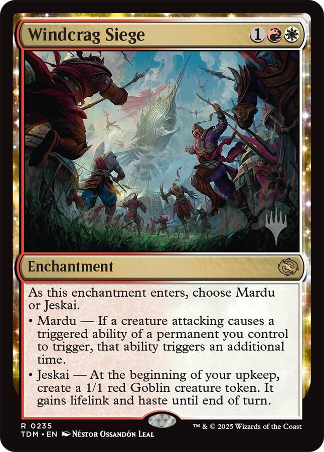 Windcrag Siege [Tarkir: Dragonstorm Promos] | Eastridge Sports Cards & Games