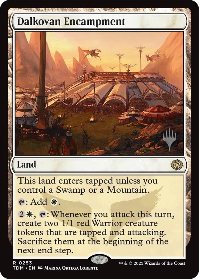 Dalkovan Encampment [Tarkir: Dragonstorm Promos] | Eastridge Sports Cards & Games