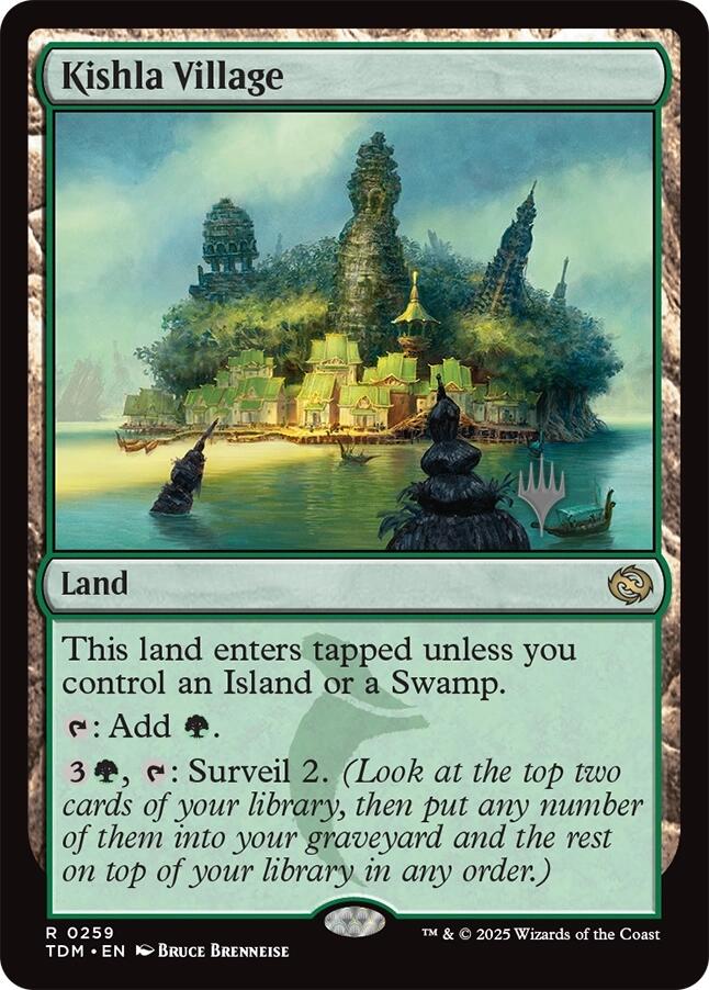 Kishla Village [Tarkir: Dragonstorm Promos] | Eastridge Sports Cards & Games