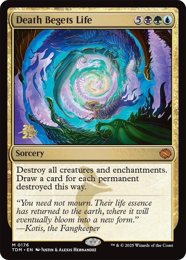 Death Begets Life [Tarkir: Dragonstorm Prerelease Promos] | Eastridge Sports Cards & Games