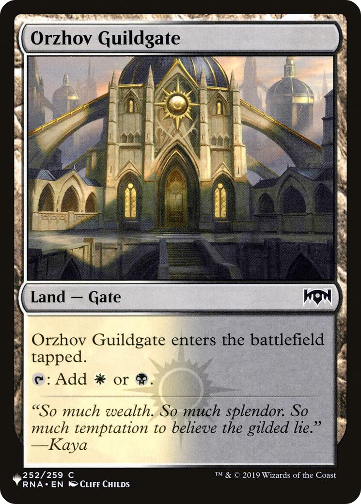 Orzhov Guildgate [The List] | Eastridge Sports Cards & Games