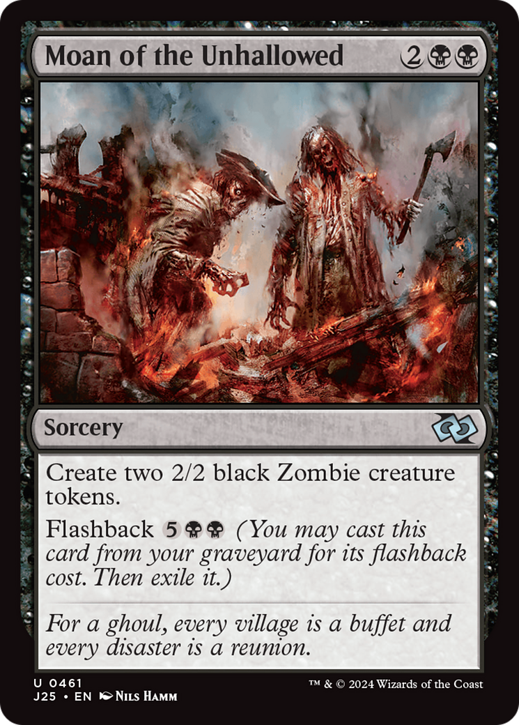 Moan of the Unhallowed [Foundations Jumpstart] | Eastridge Sports Cards & Games