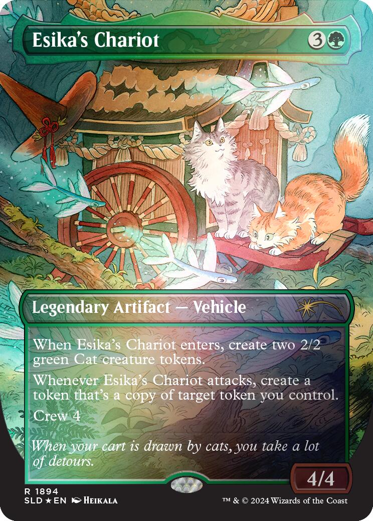 Esika's Chariot (Rainbow Foil) [Secret Lair Drop Series] | Eastridge Sports Cards & Games