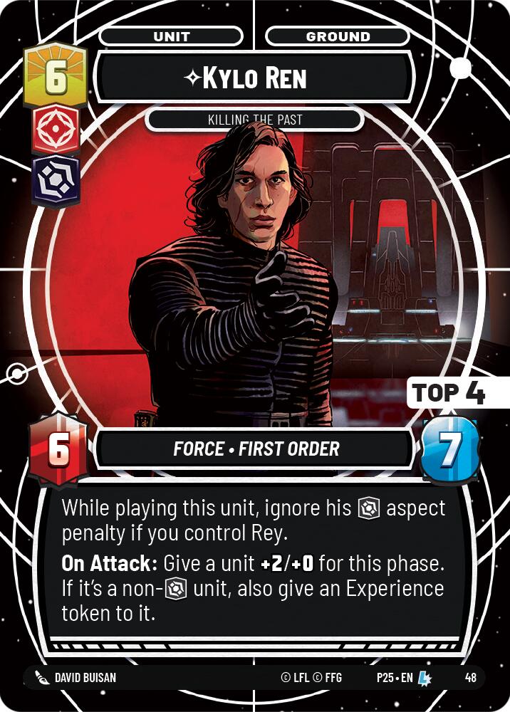 Kylo Ren - Killing the Past (48) (Top 4) (48) [Store Showdown Promos] | Eastridge Sports Cards & Games
