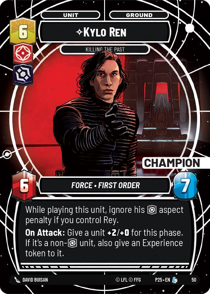 Kylo Ren - Killing the Past (50) (Champion) (50) [Store Showdown Promos] | Eastridge Sports Cards & Games