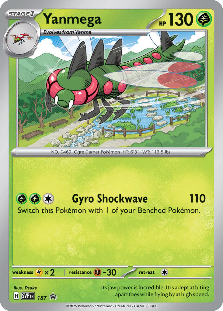 Yanmega (187) [Scarlet & Violet: Black Star Promos] | Eastridge Sports Cards & Games