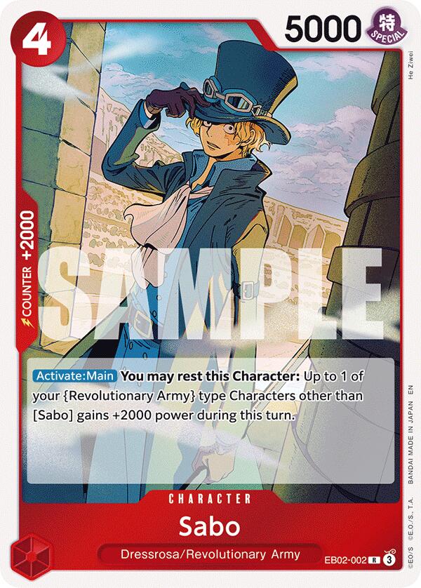 Sabo [Extra Booster: Anime 25th Collection] | Eastridge Sports Cards & Games