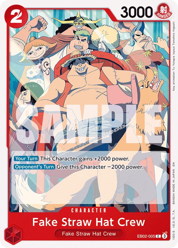 Fake Straw Hat Crew [Extra Booster: Anime 25th Collection] | Eastridge Sports Cards & Games