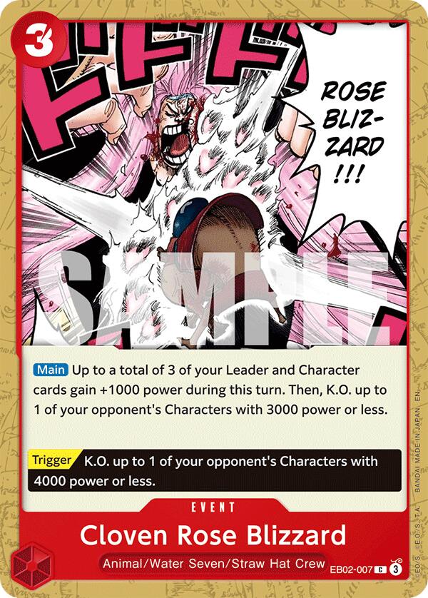 Cloven Rose Blizzard [Extra Booster: Anime 25th Collection] | Eastridge Sports Cards & Games