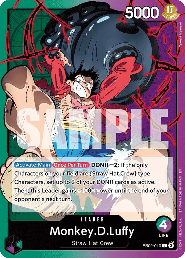 Monkey.D.Luffy (010) [Extra Booster: Anime 25th Collection] | Eastridge Sports Cards & Games