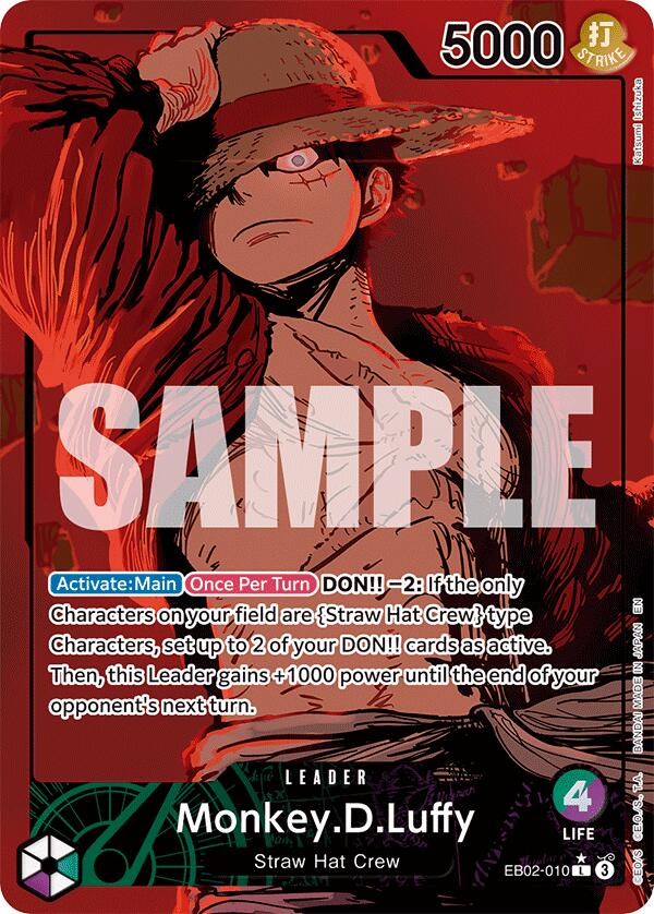 Monkey.D.Luffy (010) (Alternate Art) [Extra Booster: Anime 25th Collection] | Eastridge Sports Cards & Games