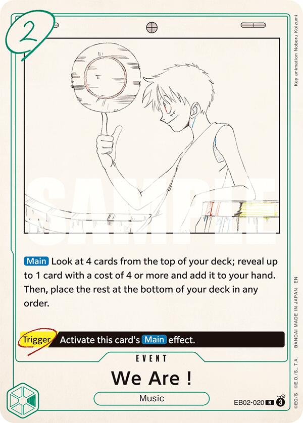 We Are! [Extra Booster: Anime 25th Collection] | Eastridge Sports Cards & Games
