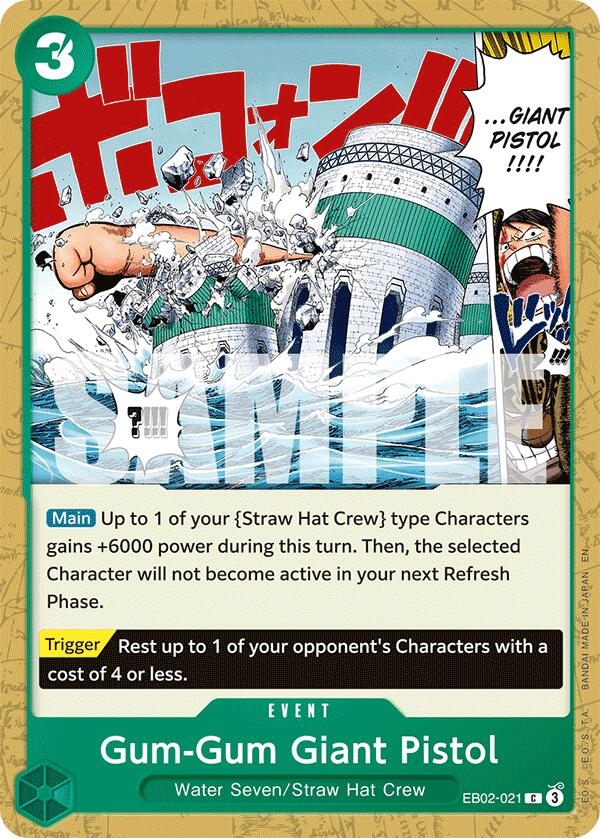 Gum-Gum Giant Pistol [Extra Booster: Anime 25th Collection] | Eastridge Sports Cards & Games