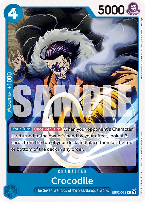 Crocodile [Extra Booster: Anime 25th Collection] | Eastridge Sports Cards & Games