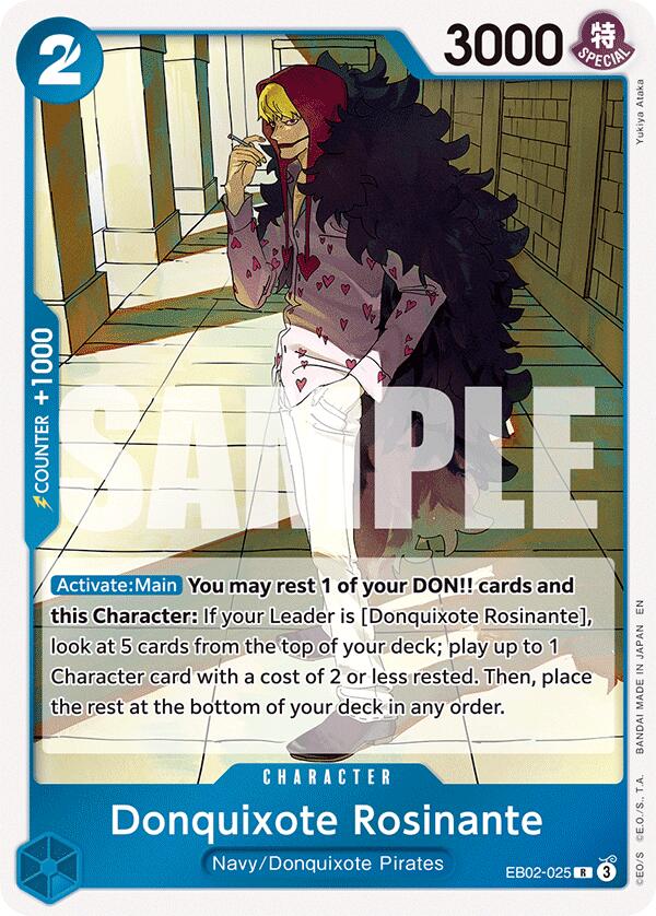 Donquixote Rosinante [Extra Booster: Anime 25th Collection] | Eastridge Sports Cards & Games