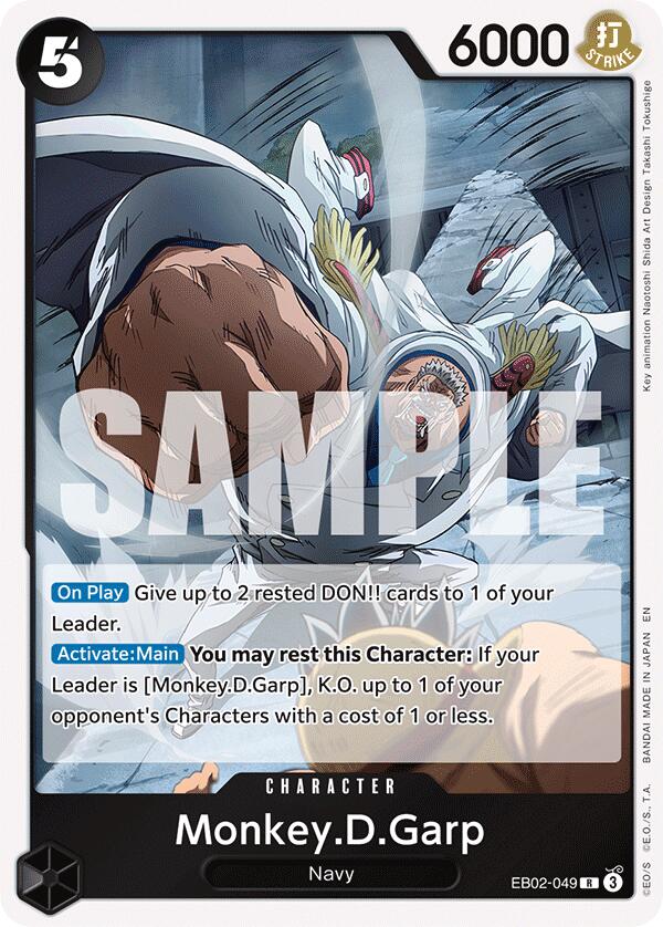 Monkey.D.Garp [Extra Booster: Anime 25th Collection] | Eastridge Sports Cards & Games