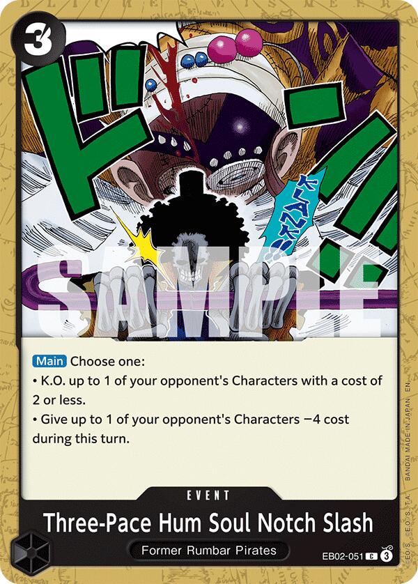 Three-Pace Hum Soul Notch Slash [Extra Booster: Anime 25th Collection] | Eastridge Sports Cards & Games