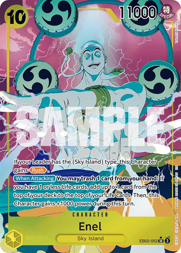 Enel (Alternate Art) [Extra Booster: Anime 25th Collection] | Eastridge Sports Cards & Games
