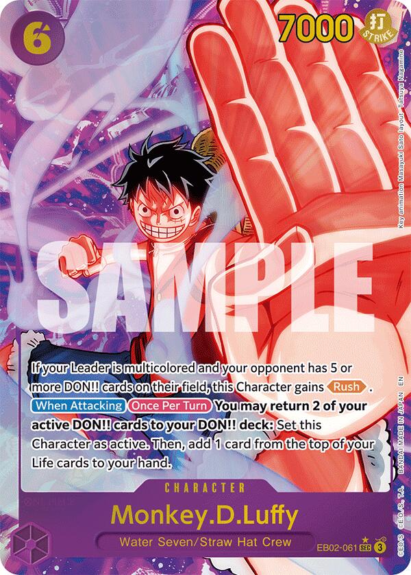 Monkey.D.Luffy (061) (Alternate Art) [Extra Booster: Anime 25th Collection] | Eastridge Sports Cards & Games