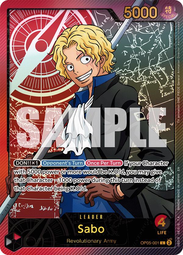 Sabo (SPR) [Extra Booster: Anime 25th Collection] | Eastridge Sports Cards & Games