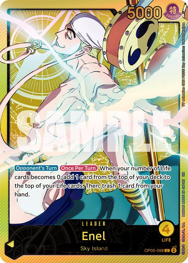 Enel (SPR) [Extra Booster: Anime 25th Collection] | Eastridge Sports Cards & Games