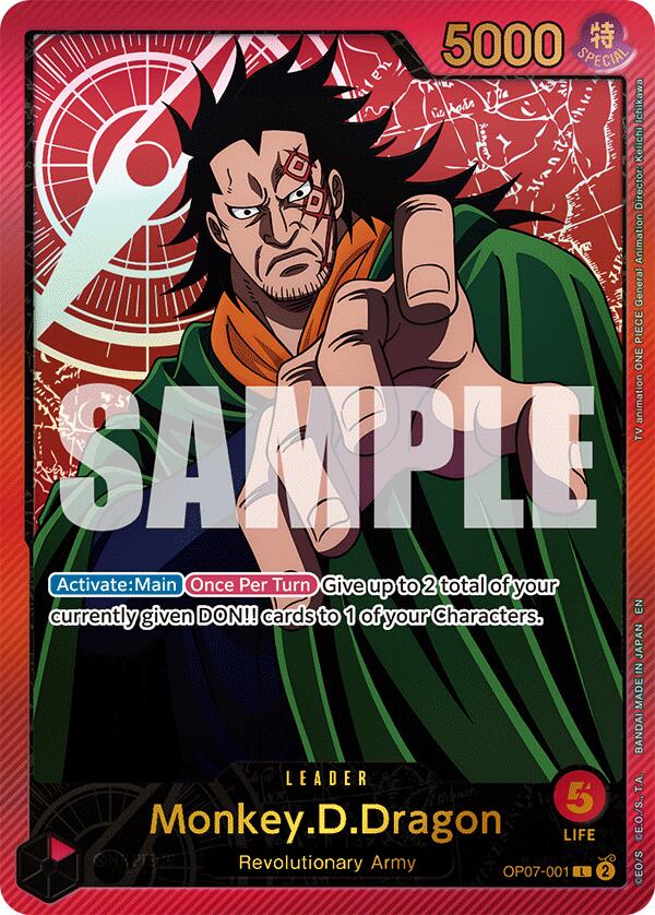 Monkey.D.Dragon (SPR) [Extra Booster: Anime 25th Collection] | Eastridge Sports Cards & Games