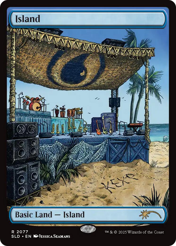 Island (2077) [Secret Lair Drop Series] | Eastridge Sports Cards & Games