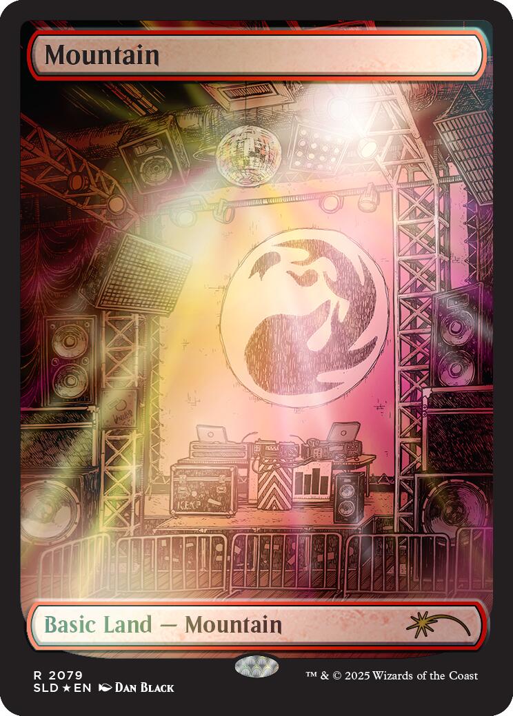 Mountain (2079) (Rainbow Foil) [Secret Lair Drop Series] | Eastridge Sports Cards & Games