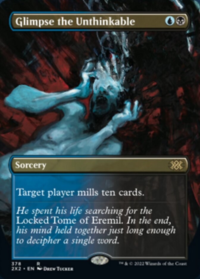 Glimpse the Unthinkable (Borderless Alternate Art) [Double Masters 2022] | Eastridge Sports Cards & Games