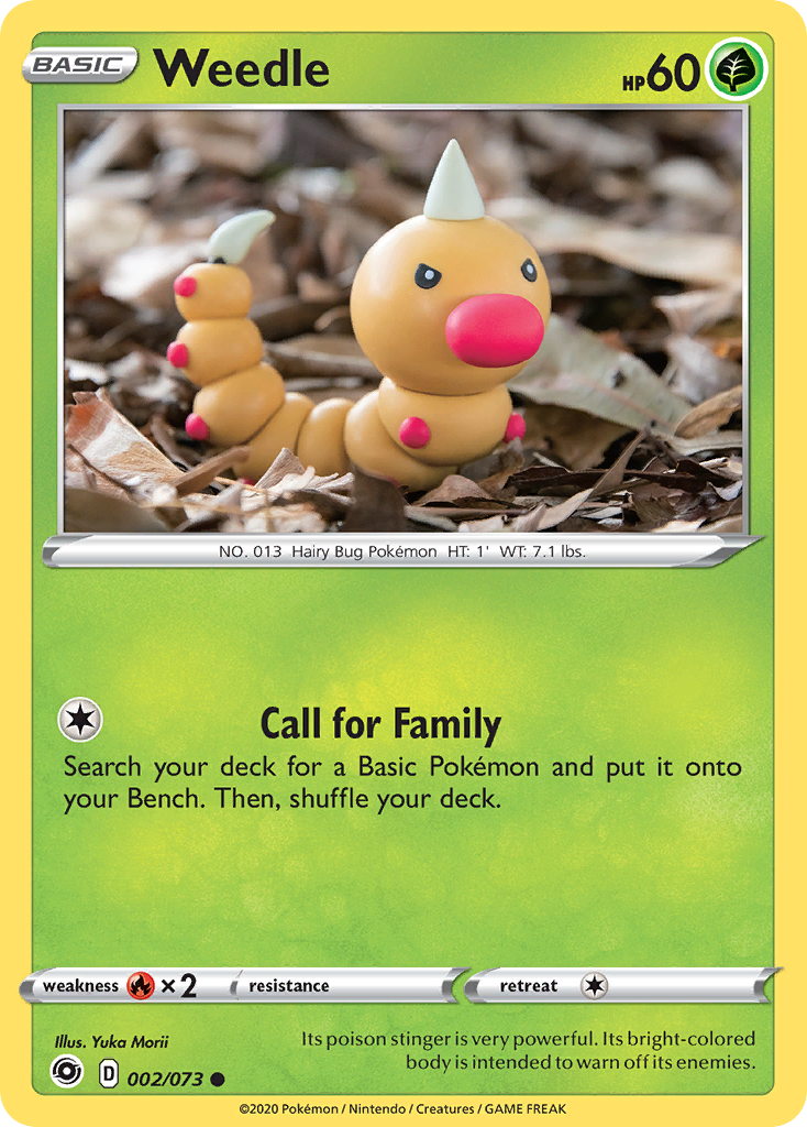 Weedle (002/073) [Sword & Shield: Champion's Path] | Eastridge Sports Cards & Games