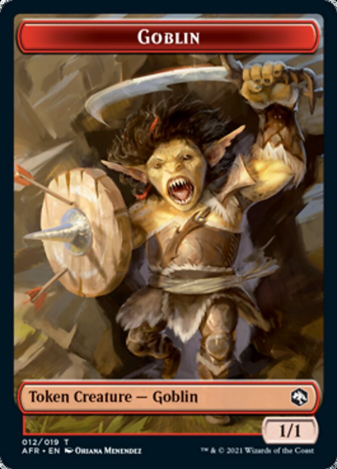 Dungeon of the Mad Mage // Goblin Double-Sided Token [Dungeons & Dragons: Adventures in the Forgotten Realms Tokens] | Eastridge Sports Cards & Games