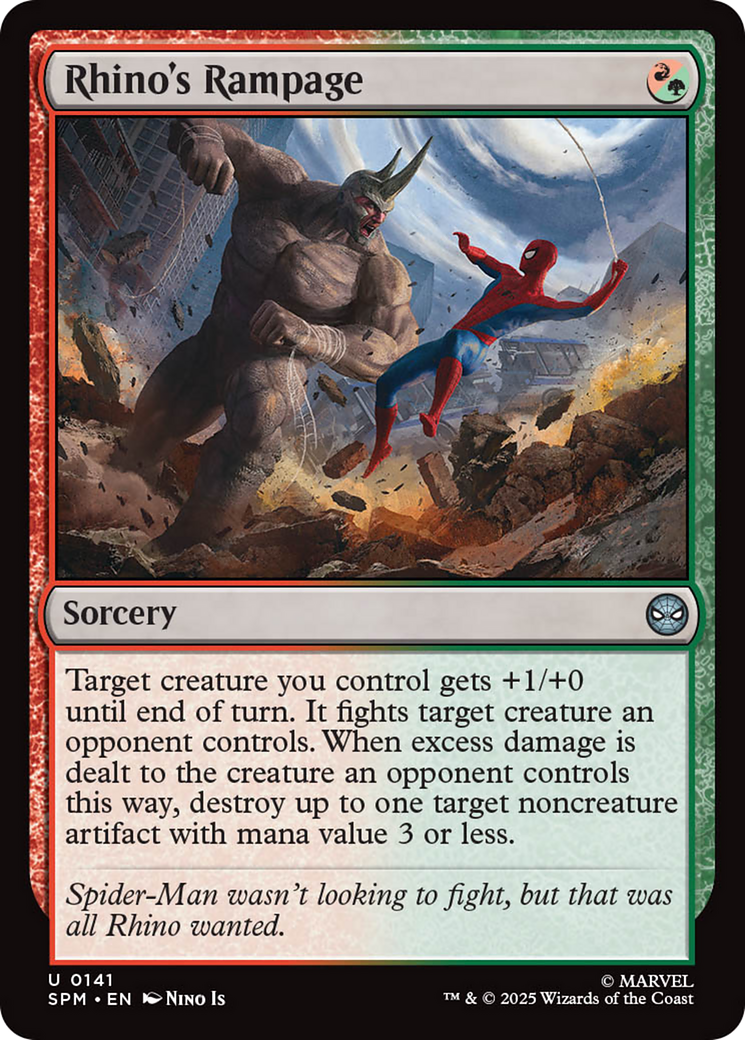 Rhino's Rampage [Marvel's Spider-Man] | Eastridge Sports Cards & Games