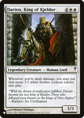 Darien, King of Kjeldor [The List] | Eastridge Sports Cards & Games