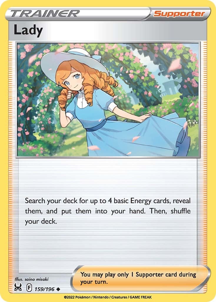 Lady (159/196) [Sword & Shield: Lost Origin] | Eastridge Sports Cards & Games