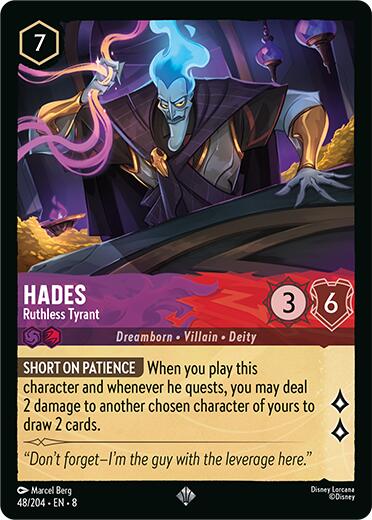 Hades - Ruthless Tyrant (48/204) [Reign of Jafar] | Eastridge Sports Cards & Games