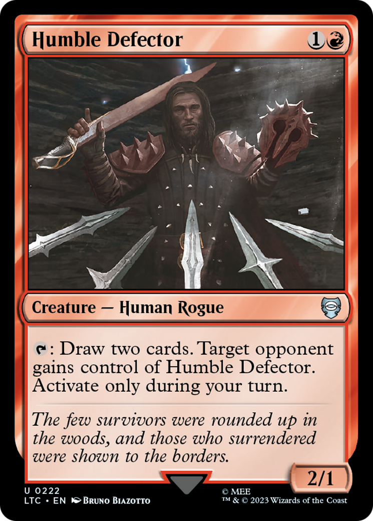 Humble Defector [The Lord of the Rings: Tales of Middle-Earth Commander] | Eastridge Sports Cards & Games