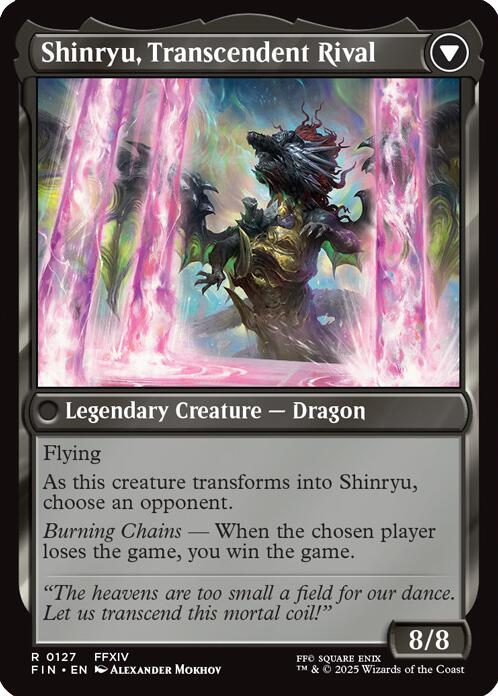 Zenos yae Galvus // Shinryu, Transcendent Rival [FINAL FANTASY] | Eastridge Sports Cards & Games